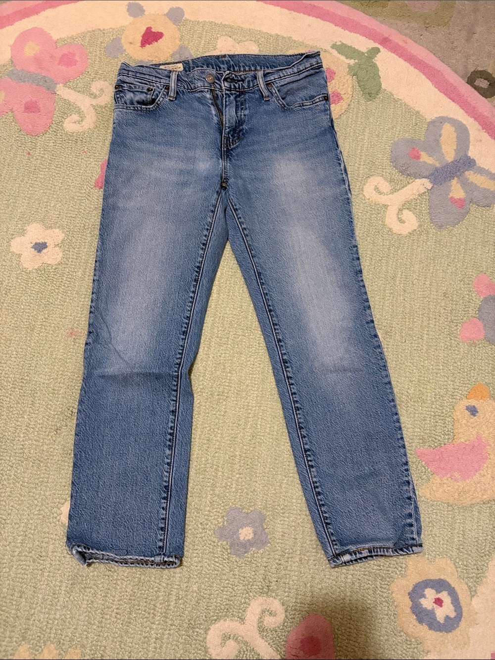 Levi's Men’s  Light Blue Straight Jeans